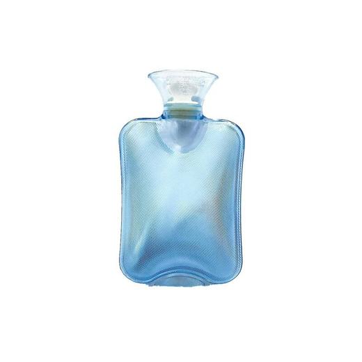 厂家直销1000ml高密度PVC冲注水热水袋防爆加厚透明暖水袋暖手宝 商品图3