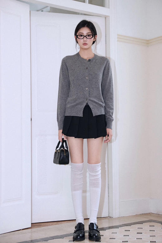 【开放日忙 秒杀价已调 直接拍】返场 江南布衣 纯色高级绵羊毛 针织开衫 商品图14