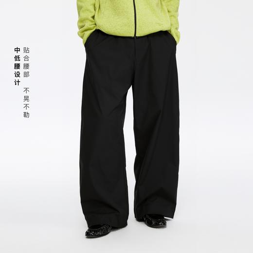 oneup三防棉感微弹大阔腿长裤（男女同款） 商品图2