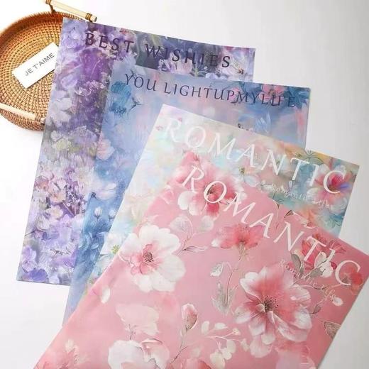 西西里油画风包装纸（纸质10张） 商品图3