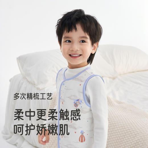 英氏婴儿马甲春秋儿童坎肩校服神器秋季内搭秋装新生宝宝背心保暖 商品图2