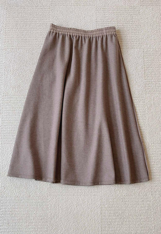 926-2 大爆款 小禾 羊毛牦牛绒混纺 针织布 大裙摆 氛围感半身裙 贼显瘦 商品图14