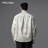 PINLI品立2025秋季新款肌理感宽松长袖衬衫男士潮牌休闲衬衣外套GD253113113 商品缩略图2
