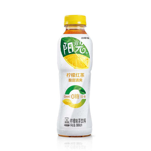 可口可乐阳光无糖柠檬茶饮料 500ml 商品图0