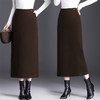 QYM 789-Y弹力高腰半身裙气质优雅一步裙直筒半身裙 商品缩略图0