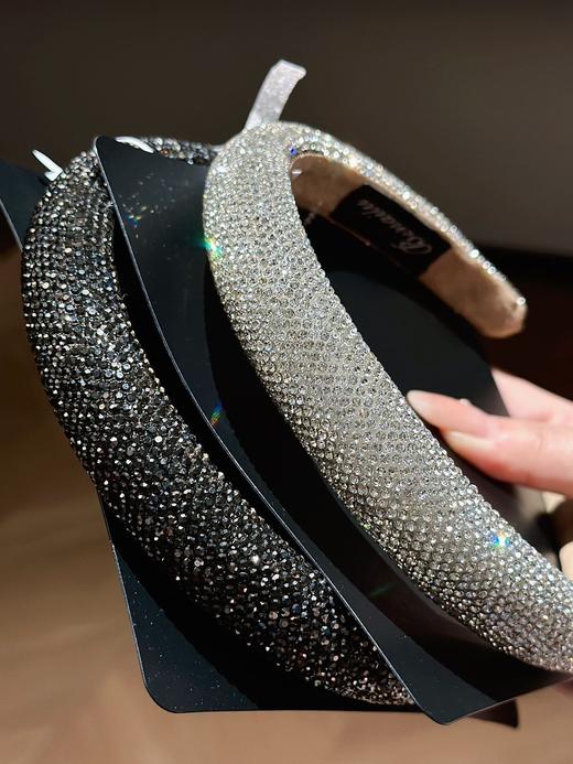 Binailu比奈鹿高定张雨绮同款推荐满钻款发箍 商品图7