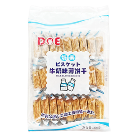 300gDOE牛奶味薄饼干