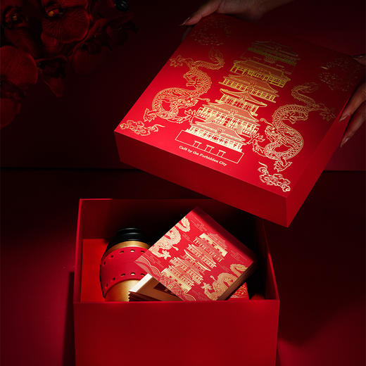 故宫角楼咖啡百年礼盒紫禁随行杯彤云宫阙咖啡杯套装挂耳冻干咖啡 商品图1