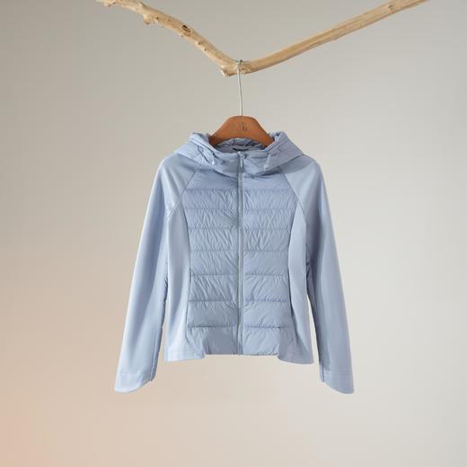西子/彩虹巧克力800P鹅绒弹力修身轻量连帽羽绒服/WTYF0272 商品图2