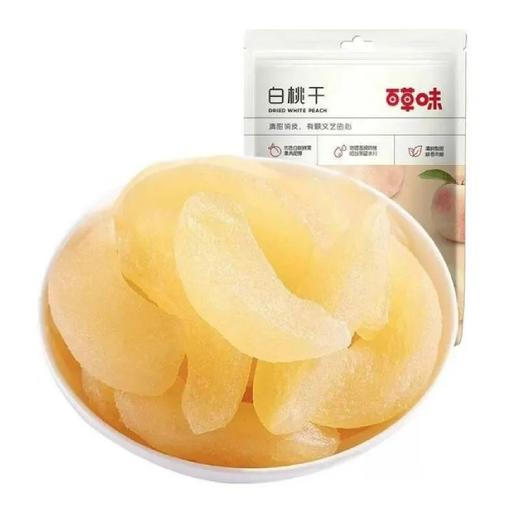 【超市】百草味白桃干100g 商品图0