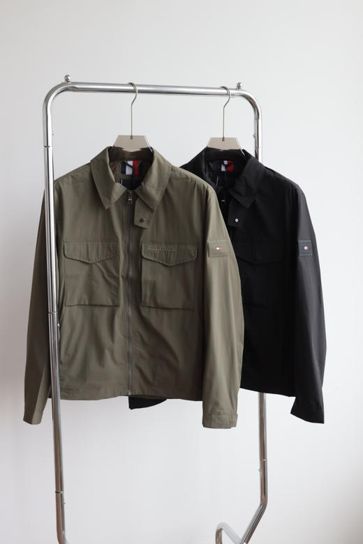 T.H 口袋工装 宽松翻领夹克 WT891 商品图2