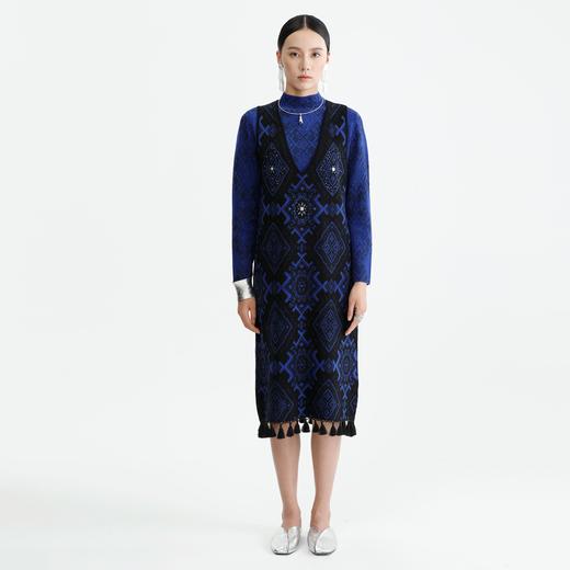 戴布拉芬针织连衣裙L28D378 商品图0