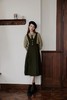 Stay2Weeks 军绿色学院风背带连衣裙 18750 商品缩略图1