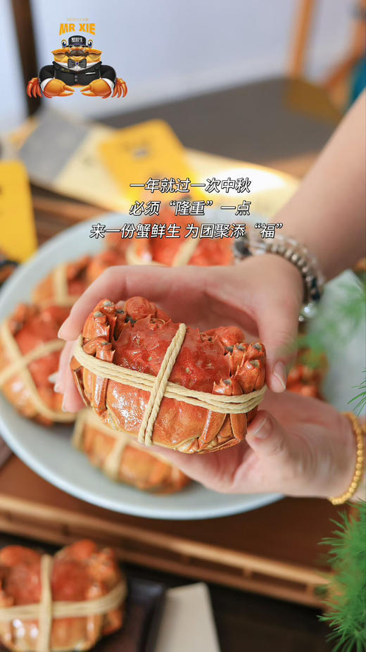 正宗阳澄湖大闸蟹（核心湖区）15年品牌保证【蟹鲜生】云南授权经销商（全国顺丰包邮） 商品图5