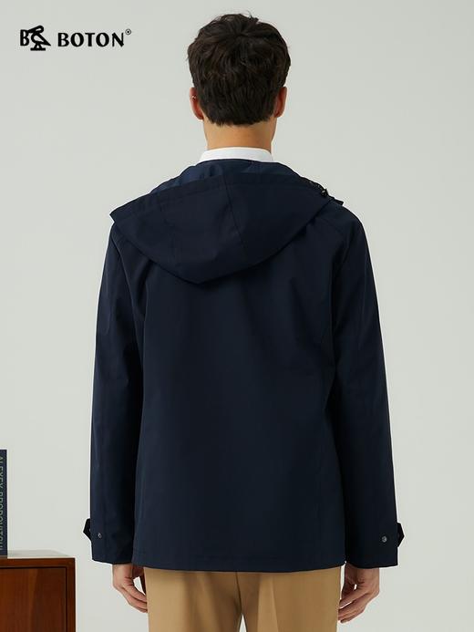 波顿男士春秋冬 夹克 连帽合身 柔挺轻商务休闲款MJ989323 商品图2