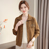 W501-2645-95-168妈妈春装洋气外套2025新款中老年女装时尚短款针织开衫婆婆上衣服 商品缩略图1