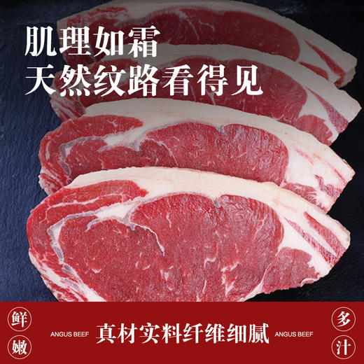 吉农纪阿根廷谷饲120天安格斯西冷牛排200g 商品图2