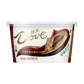【超市】德芙牛奶巧克力252g