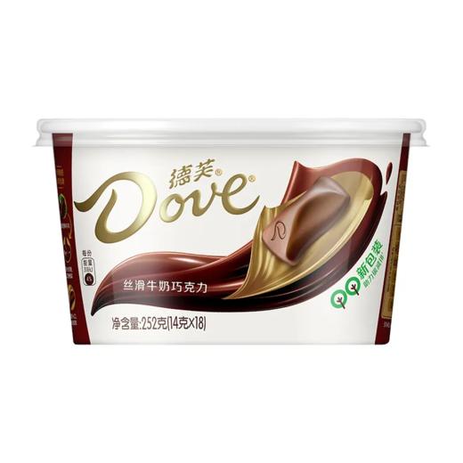 【超市】德芙牛奶巧克力252g 商品图0