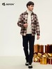 波顿男士秋冬 衬衫 磨毛加绒格纹 宽松外套型长袖款MSJ050324 商品缩略图1