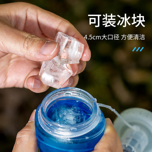 奥尼捷运动软水壶500ml户外跑步便携水袋马拉松越野跑专用可折叠 商品图3