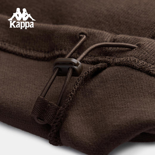 Kappa卡帕背靠背运动长裤女2025新款秋季休闲直筒裤纯棉垂感裤子K0F82AK08 商品图4