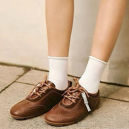 JEHURFIE/纪华菲 全羊皮音符德训鞋 时尚百搭 舒适柔软 商品图1