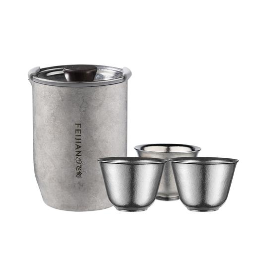 飞剑纯钛旅行茶具套装高端随身便携式公道杯户外茶具套装 商品图0