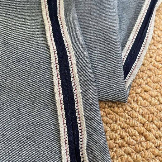 【开放日忙 秒杀价已调 直接拍】江南布衣 手工晕染 四季都可以穿的柔软的会呼吸的牛仔裤 喇叭裤 商品图9