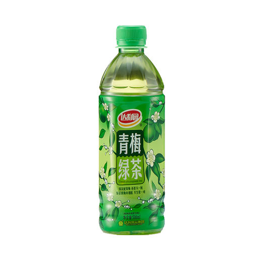 达利园青梅绿茶饮料 500ml 商品图0
