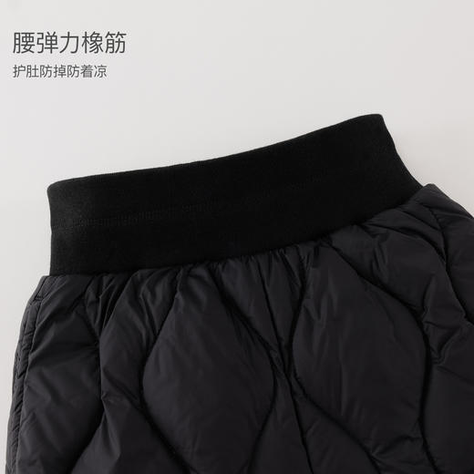 【无氟防泼水】马克珍妮男童轻盈保暖云感羽绒裤2025年冬装新款551755 商品图3