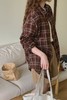 Kai & Kiera 休闲复古慵懒格子衬衣 18835 商品缩略图4