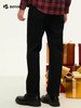 [石墨烯]波顿男士秋冬牛仔裤抓毛底合身直筒暖适休闲长裤ME931324 商品缩略图1