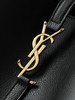 GZ241预售中-圣罗兰 YSL LE5A7金色logo钩扣开合 柔软粒面牛皮 Hobo流浪包手提单肩包 小号 商品缩略图6