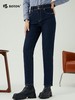 [不褪色]波顿女士秋冬季中高腰宽松直筒小锥形牛仔裤LE302323 商品缩略图1