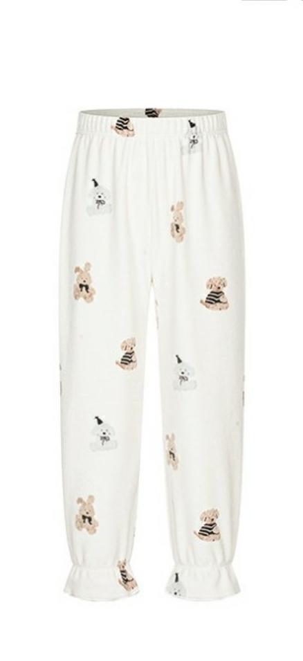 5楼 爱慕儿童绒绒萌宠家居服长裤  AK142K761 商品图3