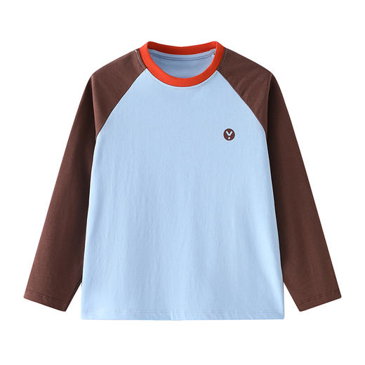 【南瓜拿铁】COO ENERGY儿童秋季纯棉插肩长袖T恤 110-170尺码 商品图4