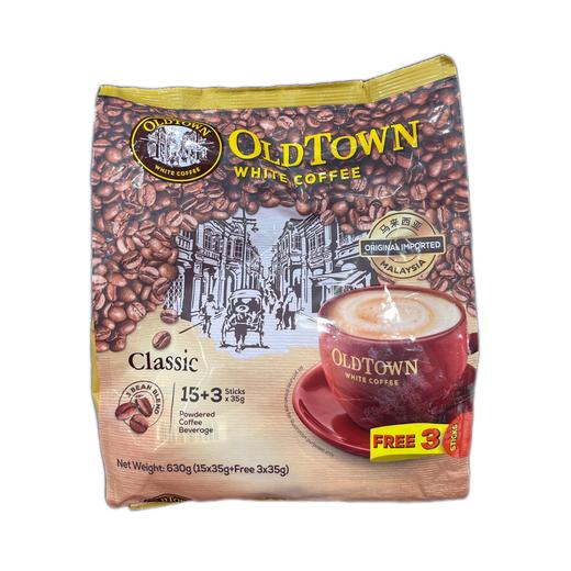 旧街场3合1原味/榛果味白咖啡固体饮料630g 不苦不涩香醇丝滑全新包装 025605/025606 商品图2
