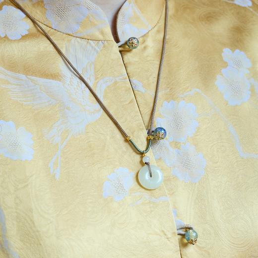 【普陀山】和田玉平安扣吊坠 健康平安 可送人自用 商品图2