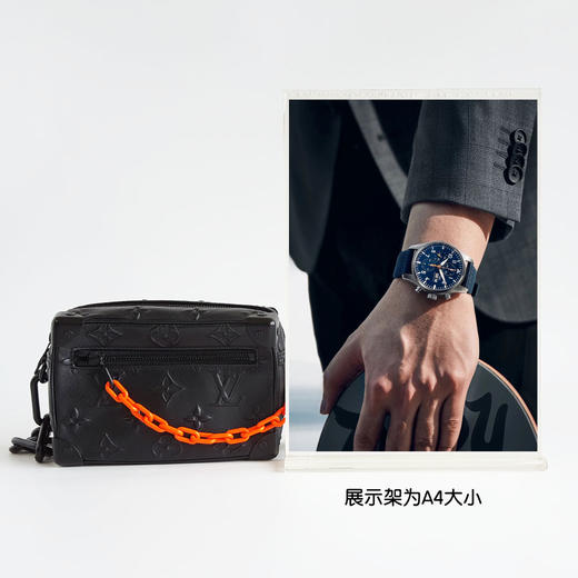 【95新】LV路易威登M58906黑色浮雕印花mini soft trunk软盒子包单肩斜挎包中性款180925AK17现售价：12500 商品图9