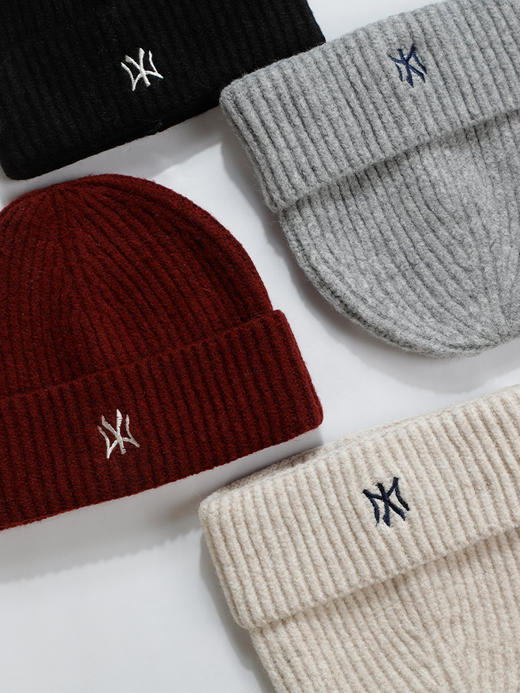 简约中性针织帽(M)针织帽-纪念日百货门店同款165199871 商品图0