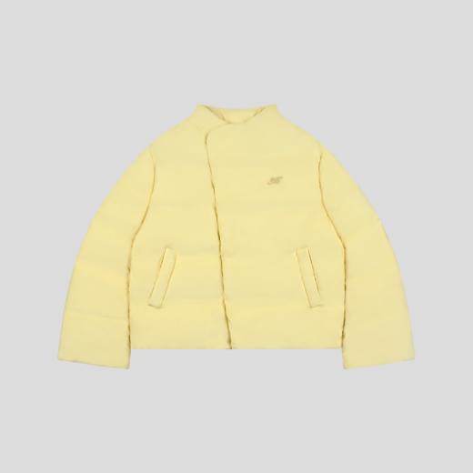 GOODBAI 916 立领拉链长口袋斜襟面包型宽松羽绒服 商品图2