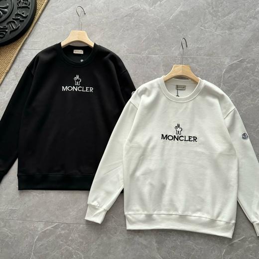【工厂清仓】！Moncler/蒙口  25ss秋季刺绣标识情侣圆领卫衣 不退换！介意慎拍！ 商品图0