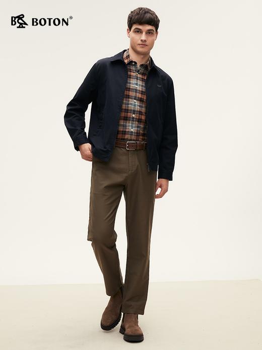 波顿男士春秋冬 休闲裤 直筒柔暖 合身百搭长裤ME923324 商品图2