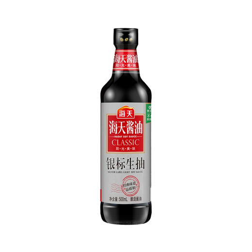 海天银标生抽王500ml（6902265130505） 商品图0