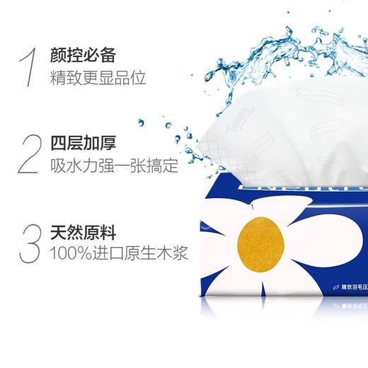 T2898F得宝抽纸聚亨装 4层80抽24包 商品图2