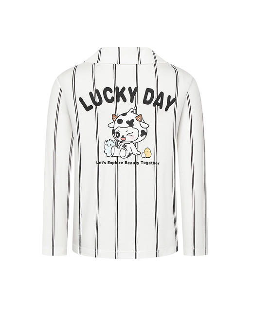 5楼爱慕儿童奶皮仔家居服上衣 AK341J521 商品图7