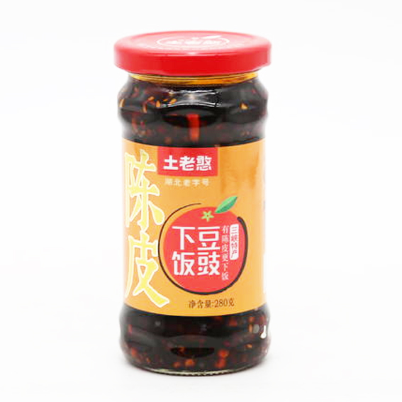 土老憨陈皮下饭豆豉280g（6956683302976）
