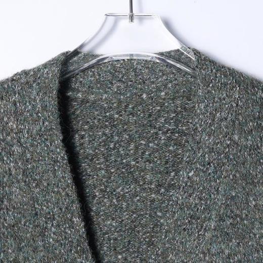 89035SDSA男士秋冬新款痞帅男装慵懒风渐变纽扣V领针织衫百搭开衫毛衣 商品图2