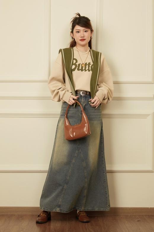 Stay2Weeks 短款字母印花卫衣上衣 18679 商品图1